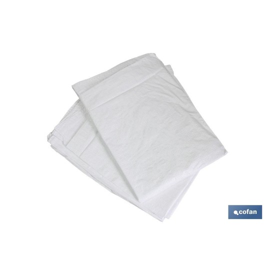 PACK 10 SACOS DE RAFIA RETRACTIL 50x80 cms