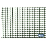 MALLA PLAST. CUADRADA JARDIN 5mm VERDE 1x25m