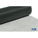 MALLA PLAST. CUADRADA JARDIN 20mm VERDE 1x25m