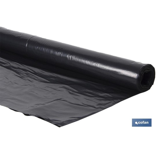 ROLLO FILM PE NEGRO GALGA 200 2 X 25mt
