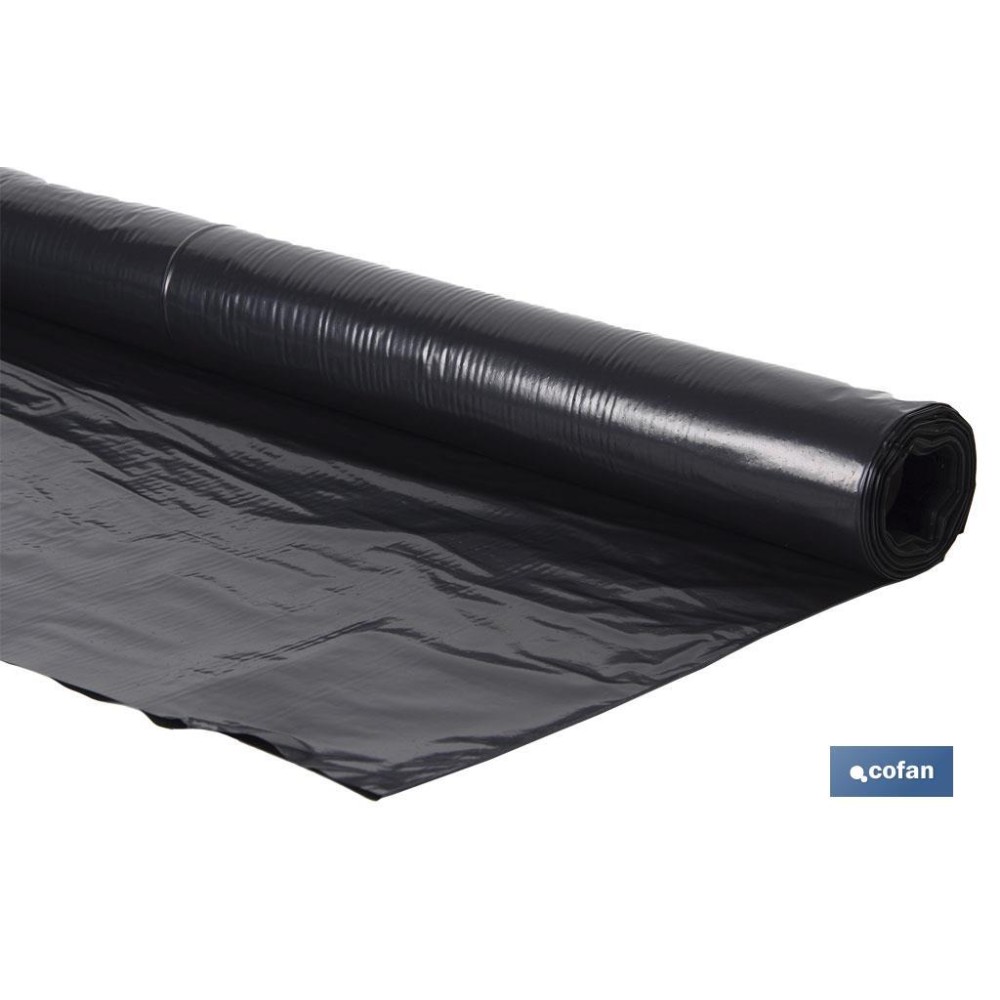 ROLLO FILM PE NEGRO GALGA 200 4 X 10mt