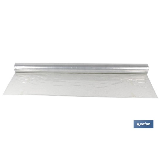 ROLLO FILM PE TRANSPARENTE GALGA 200 2 X 25mt