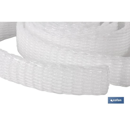 ROLLO MALLA TUBULAR ESPUMA ELASTICA 6/12cmx5mt