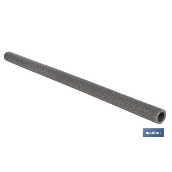 COQUILLA AISLANTE PE PARA TUBERÍAS Ø22 MM X 1 M