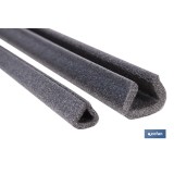 CANTONERA ESPUMA TIPO U 20 MM 1 M