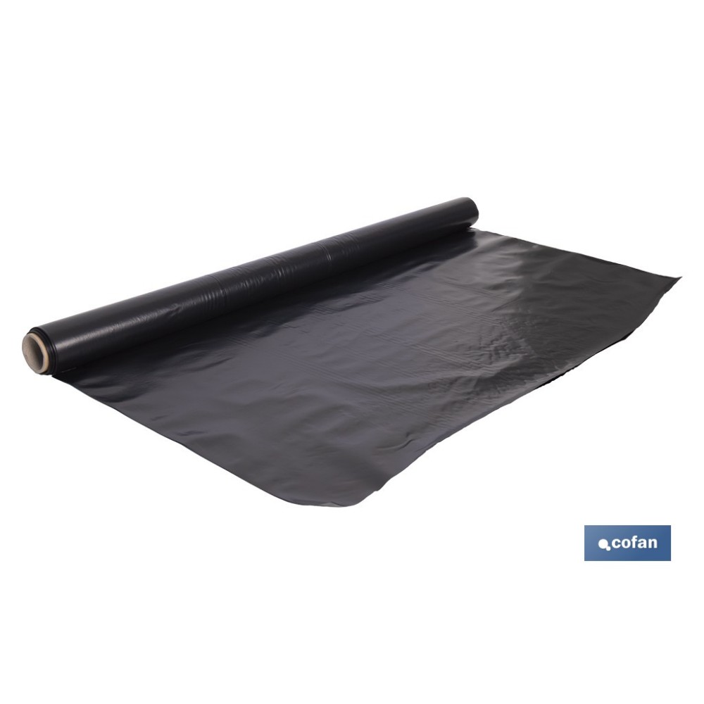 ROLLO FILM PE NEGRO GALGA 400 2 X 5 M