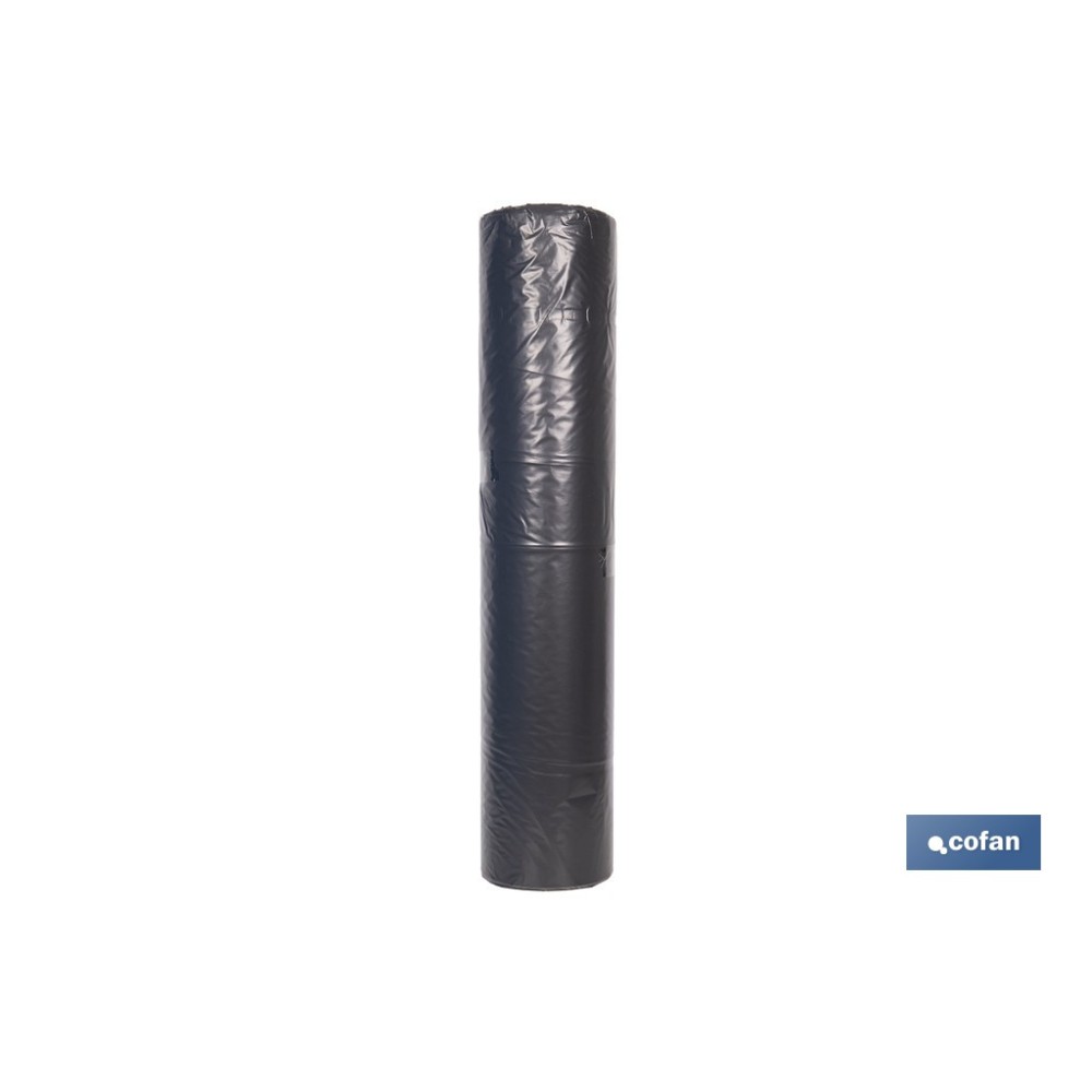 ROLLO FILM PE NEGRO GALGA 400 4 X 75 M