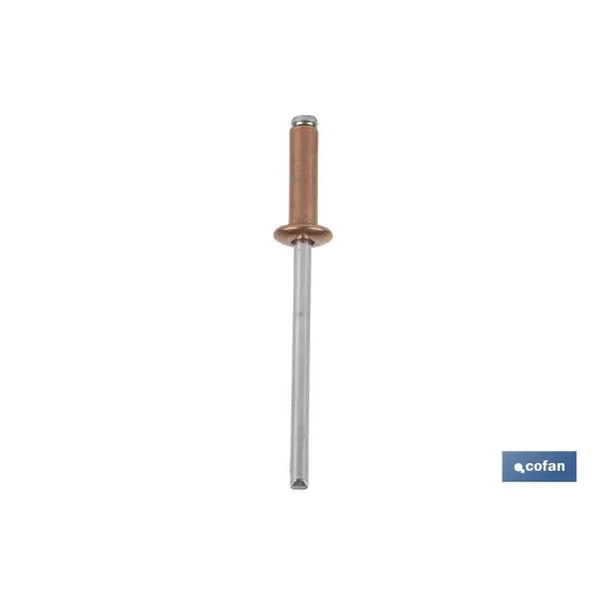 Comprar REMACHE COBRE ACERO 3 X 6 MM (PACK: Cofan | almacendeferreteriacor.es