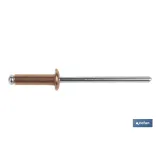 Comprar REMACHE COBRE ACERO 3 X 6 MM (PACK: Cofan | almacendeferreteriacor.es