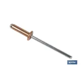 Comprar REMACHE COBRE ACERO 3 X 6 MM (PACK: Cofan | almacendeferreteriacor.es