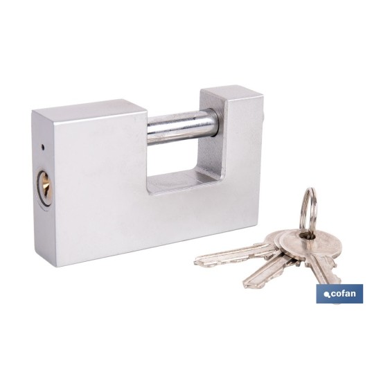 CANDADO ANTIPALANCA QUALITY PLUS 90MM