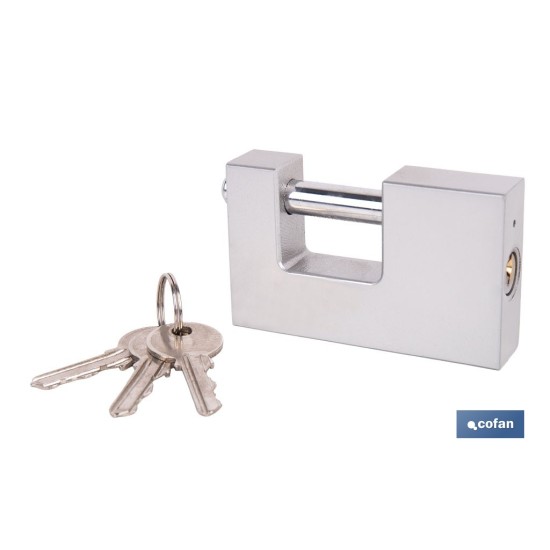 CANDADO ANTIPALANCA QUALITY PLUS 90MM