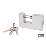 CANDADO ANTIPALANCA QUALITY PLUS 90MM