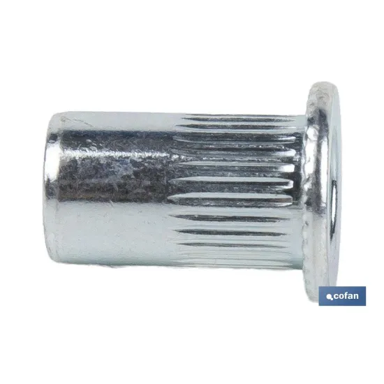 Comprar TUERCAS REMACHABLES RANURADAS ANCHA Cofan | almacendeferreteriacor.es