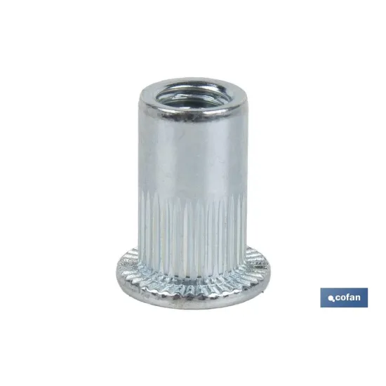 Comprar TUERCAS REMACHABLES RANURADAS ANCHA Cofan | almacendeferreteriacor.es