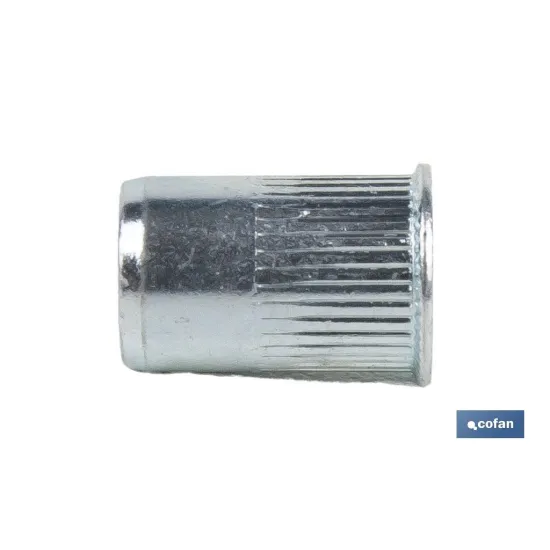 Comprar TUERCAS REMACHABLES RANURADAS CABEZ Cofan | almacendeferreteriacor.es