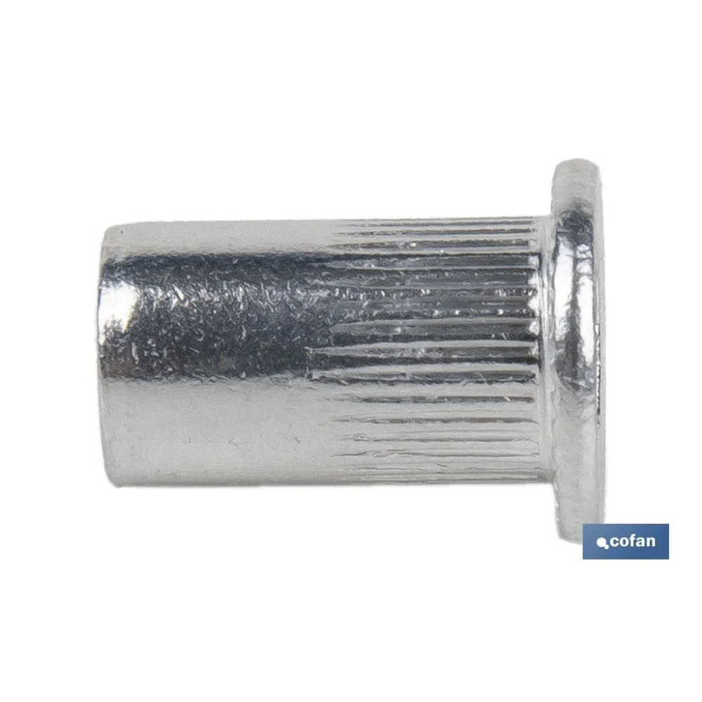 Comprar TUERCAS REMACHABLES CILÍNDRICAS RAN Cofan | almacendeferreteriacor.es