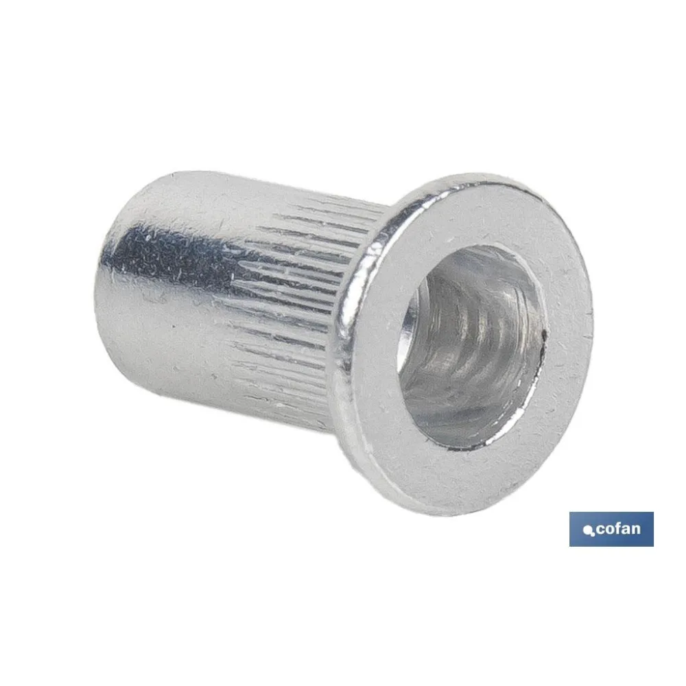 Comprar TUERCAS REMACHABLES CILÍNDRICAS RAN Cofan | almacendeferreteriacor.es