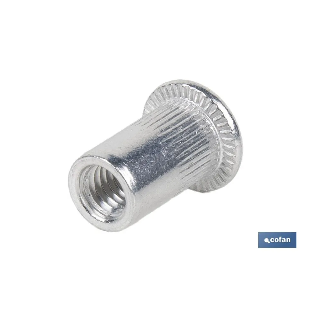 Comprar TUERCAS REMACHABLES CILÍNDRICAS RAN Cofan | almacendeferreteriacor.es