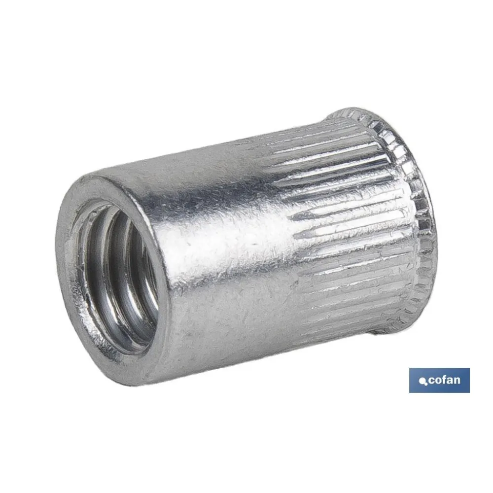 Comprar TUERCAS REMACHABLES CILÍNDRICAS RAN Cofan | almacendeferreteriacor.es