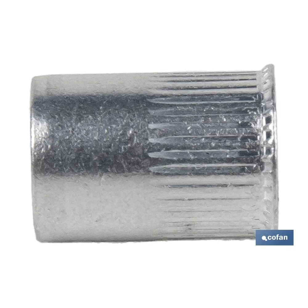 Comprar TUERCAS REMACHABLES CILÍNDRICAS RAN Cofan | almacendeferreteriacor.es