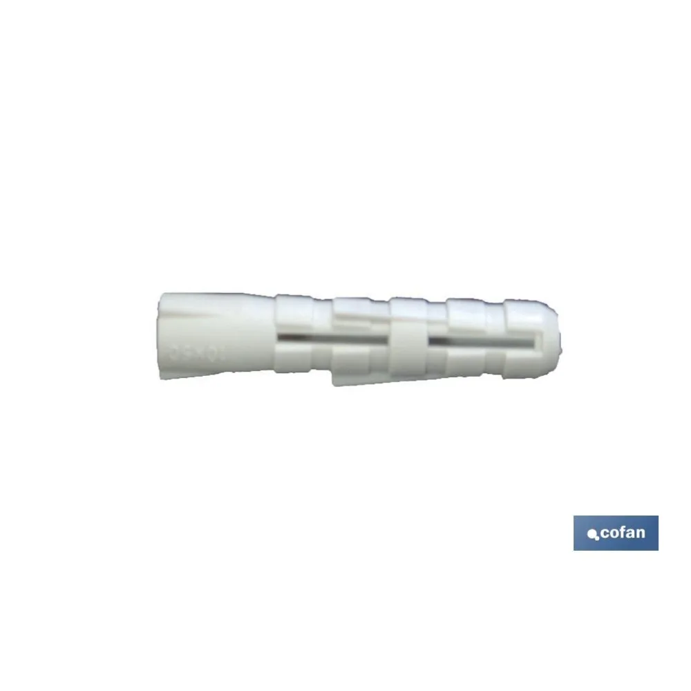 Comprar BLÍSTER DE 4 UDS TACO DE POLIETILEN Cofan | almacendeferreteriacor.es