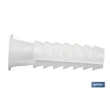 Comprar BOLSA 25 UDS TACO DE PLÁSTICO 5 MM  Cofan | almacendeferreteriacor.es