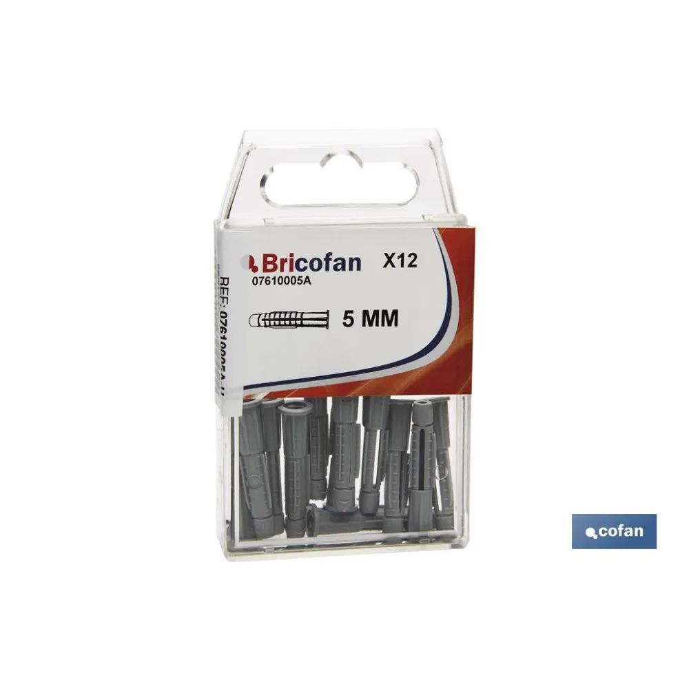 Comprar BL 12 UDS  5 MM (PACK: 12 UDS) Cofan | almacendeferreteriacor.es