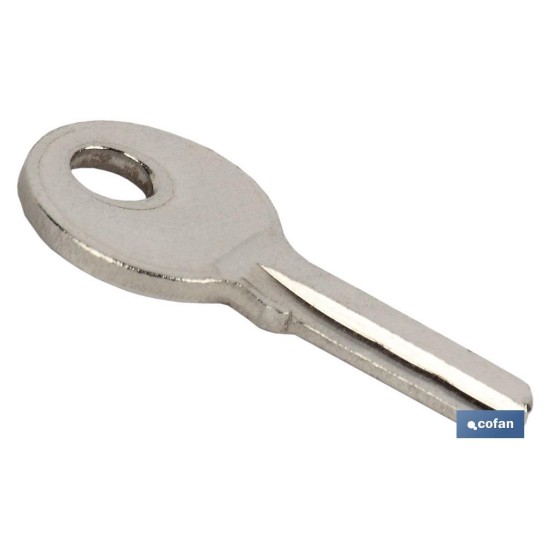 LLAVE BRUTO CANDADO 20mm (ref 10403107-25-25KA)