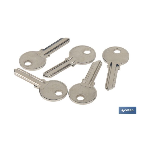 LLAVE EN BRUTO PARA CANDADO 70-90 mm (REF 10403113-14)