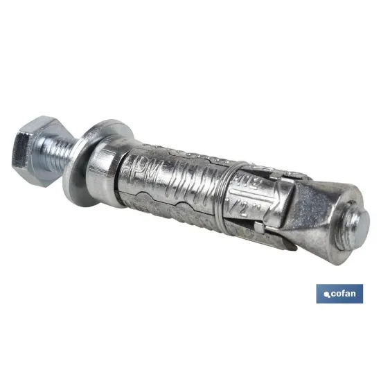 Comprar ANCLAJE ZAMAK HPM M-12x100 CON TORN Cofan | almacendeferreteriacor.es