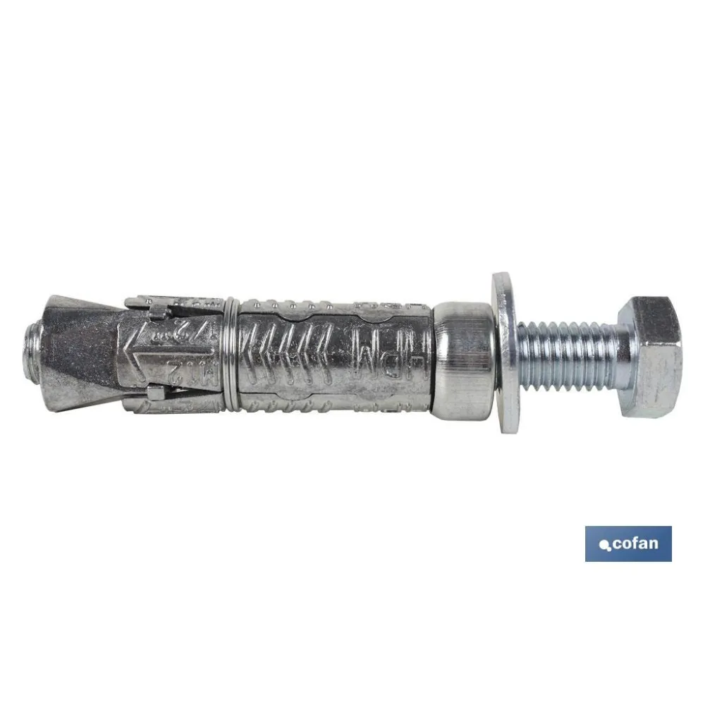 Comprar ANCLAJE ZAMAK HPM M-12x100 CON TORN Cofan | almacendeferreteriacor.es