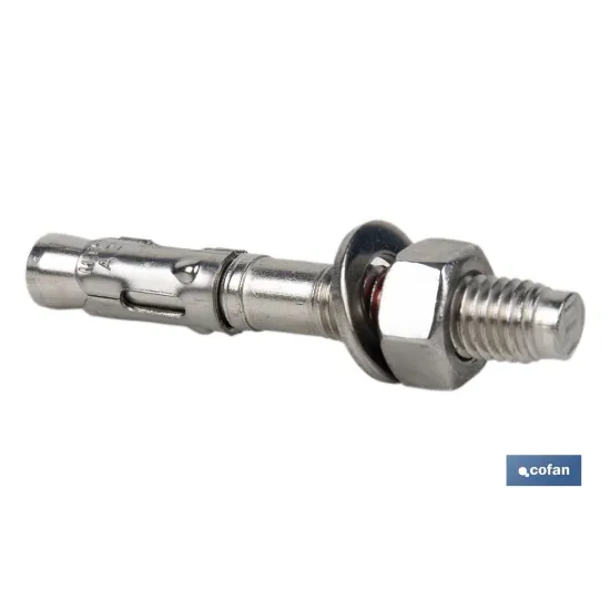 Comprar TACO ANCLAJE MTC  M 6x140  INOX (PA Cofan | almacendeferreteriacor.es