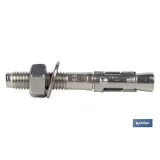 Comprar TACO ANCLAJE MTC  M 6x160  INOX (PA Cofan | almacendeferreteriacor.es