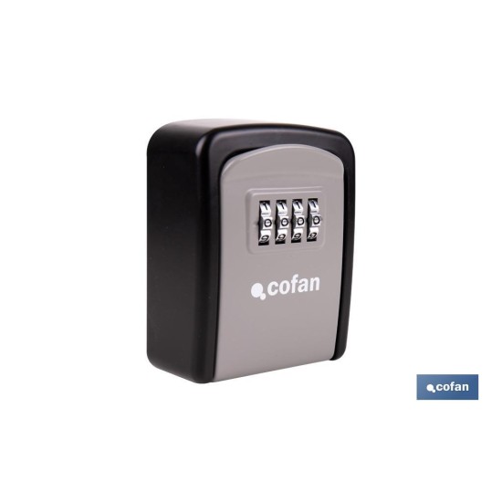 CAJA DE SEGURIDAD CON COMBINACIÓN MODIFICABLE PARA LLAVES