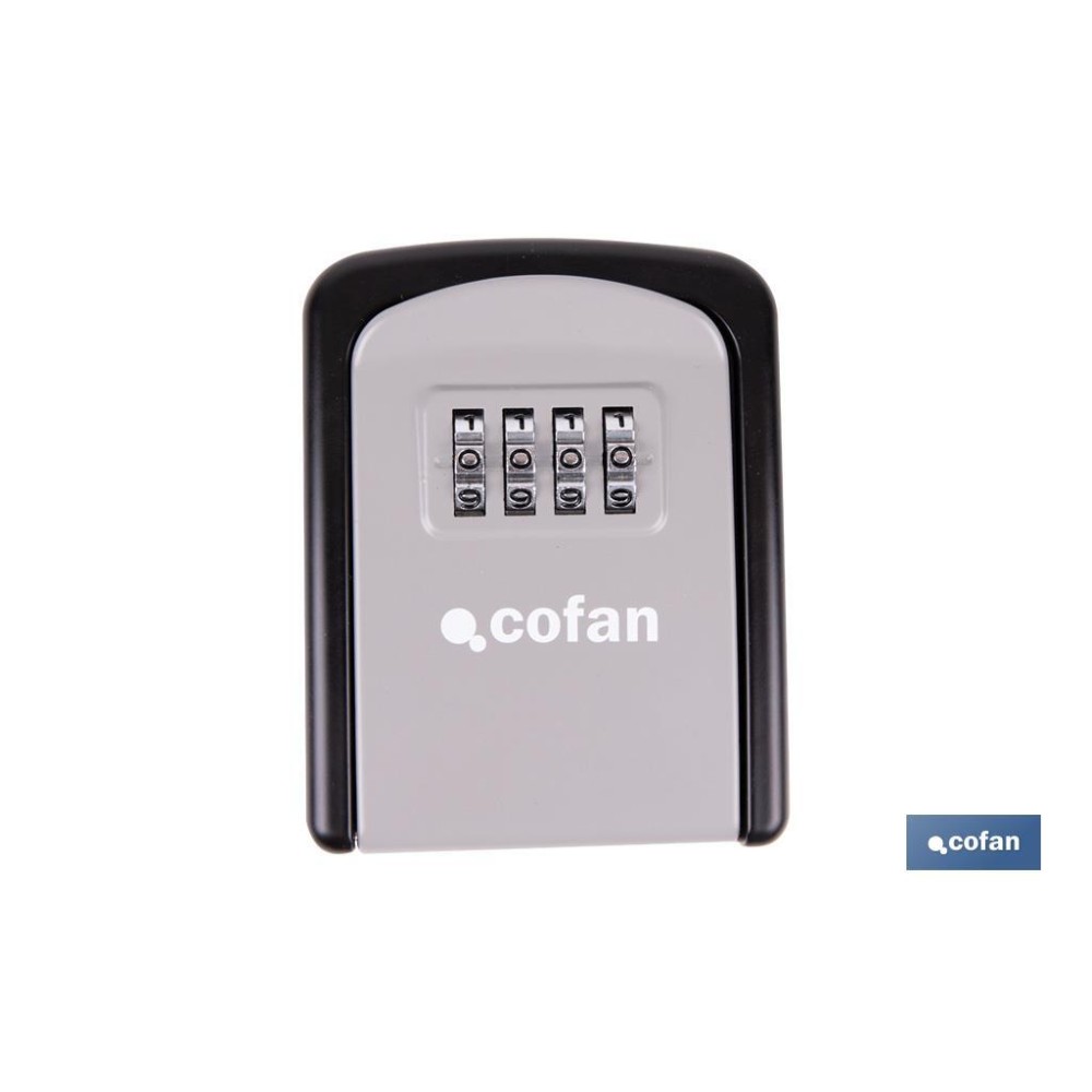 CAJA DE SEGURIDAD CON COMBINACIÓN MODIFICABLE PARA LLAVES