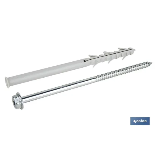 Comprar TACO LARGO DE GOLPE CON TORNILLO HE Cofan | almacendeferreteriacor.es