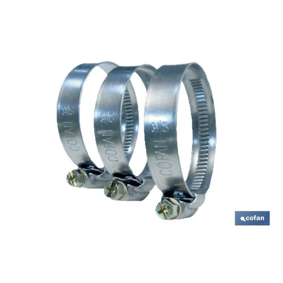 Comprar ABRAZADERA METÁLICA BANDA 9mm  20-3 Cofan | almacendeferreteriacor.es