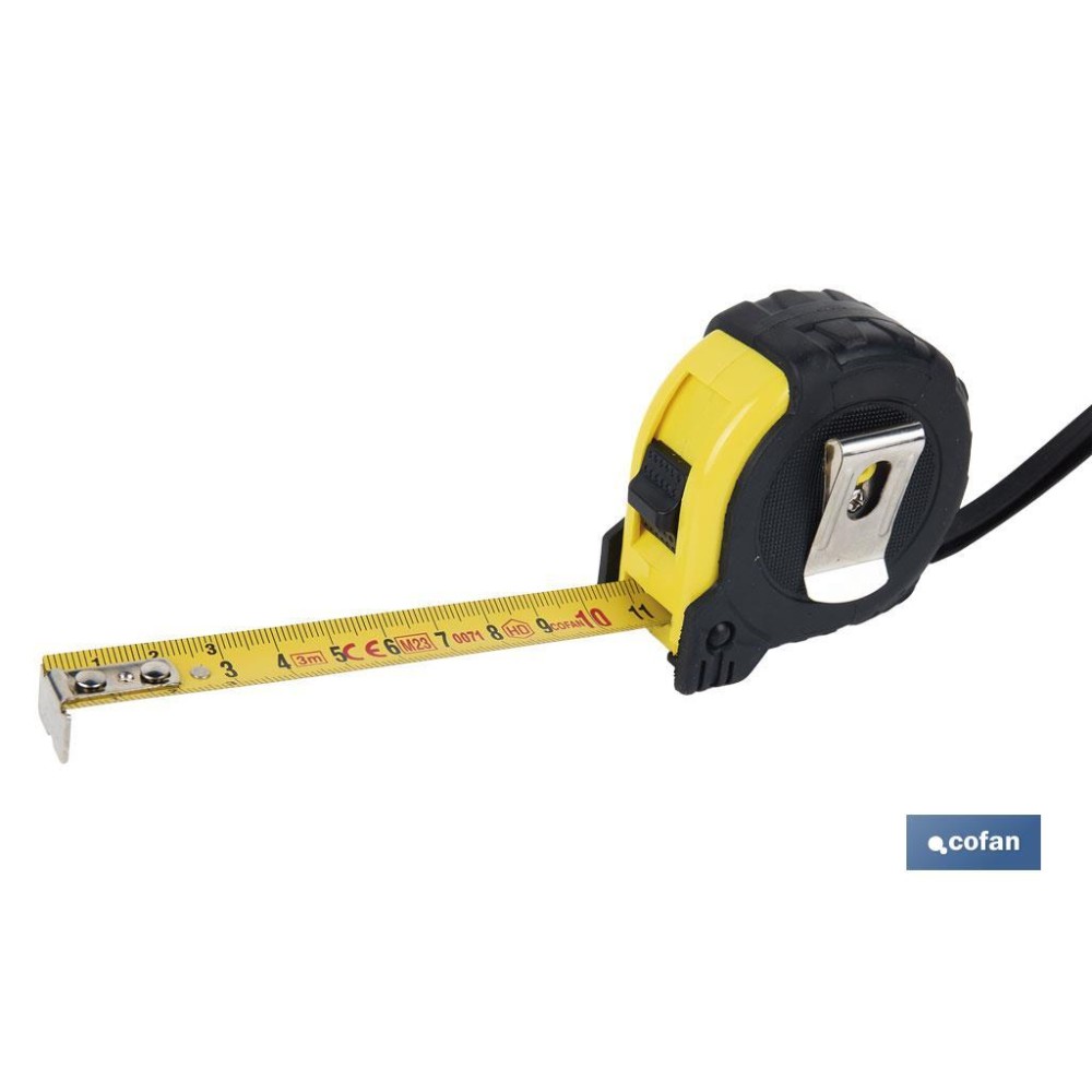 FLEXÓMETRO PROTEC. GOMA 16 MM X 3 M