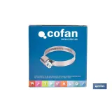 Comprar ABRAZADERA INOX A-2 BANDA 12mm 40-6 Cofan | almacendeferreteriacor.es