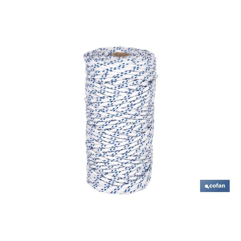 Comprar CUERDA TRENZADA POLI 6MM 100 MTS (P Cofan | almacendeferreteriacor.es