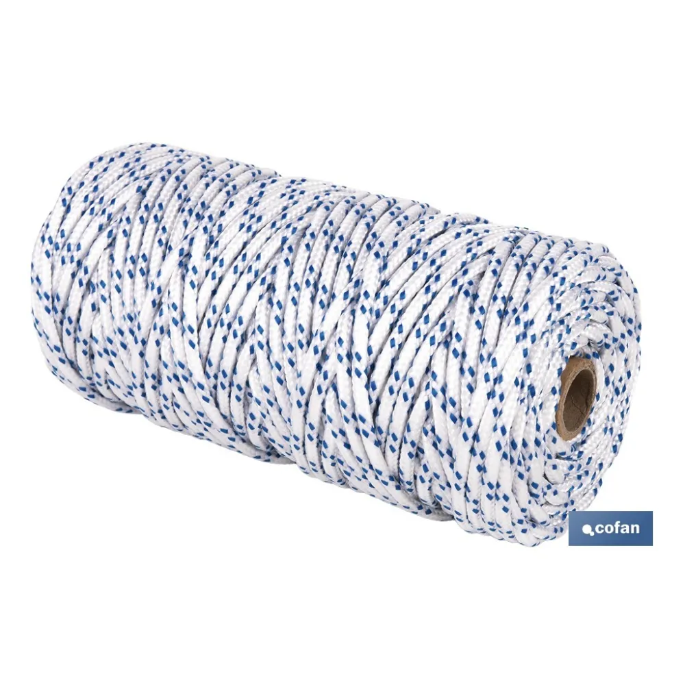 Comprar CUERDA TRENZADA POLI 6MM 100 MTS (P Cofan | almacendeferreteriacor.es