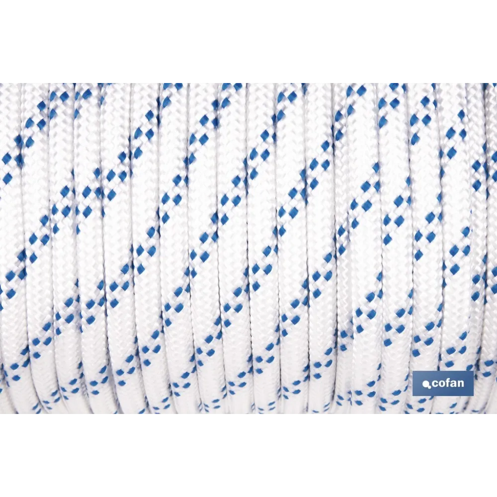Comprar CUERDA TRENZADA POLI 8MM 50 MTS (PA Cofan | almacendeferreteriacor.es