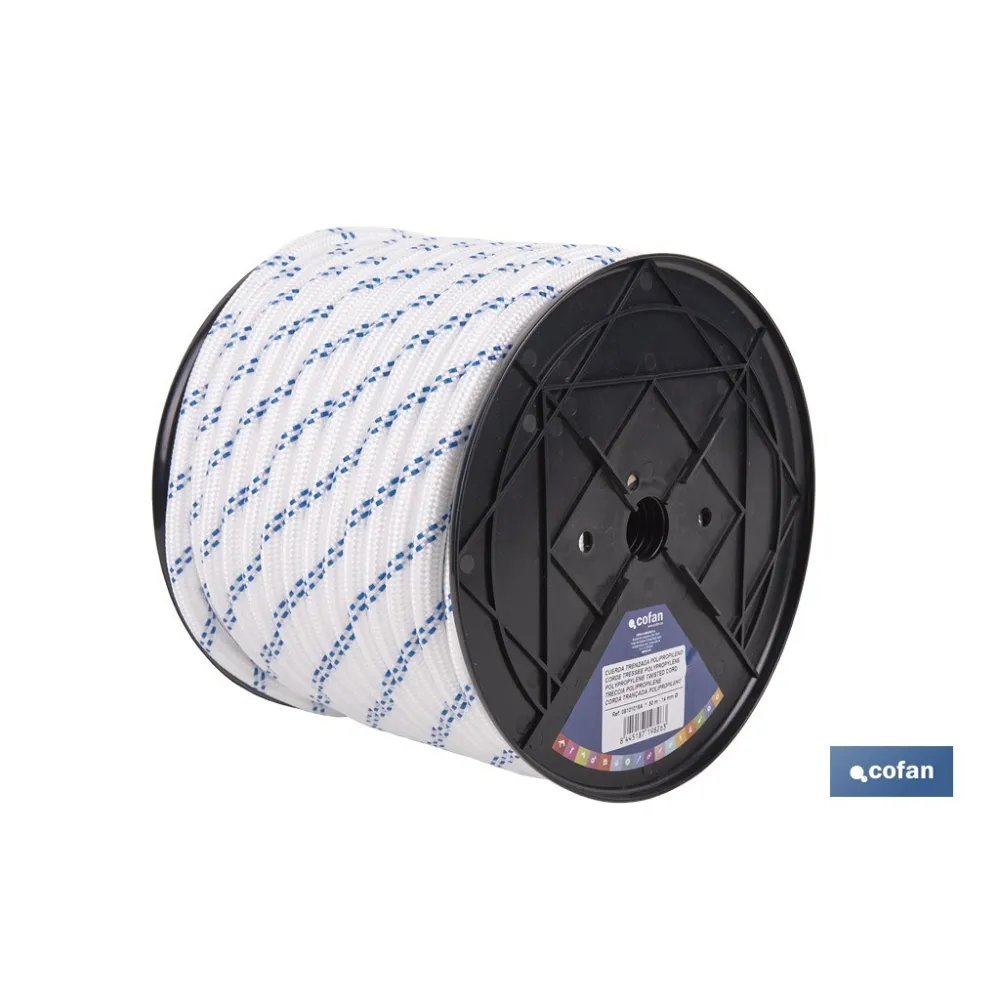 Comprar CUERDA TRENZADA POLI 14MM 50 MTS (P Cofan | almacendeferreteriacor.es