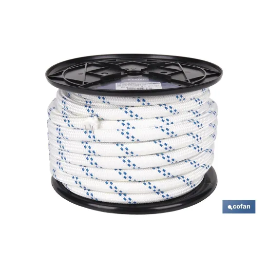 Comprar CUERDA TRENZADA POLI 16MM 25 MTS (P Cofan | almacendeferreteriacor.es
