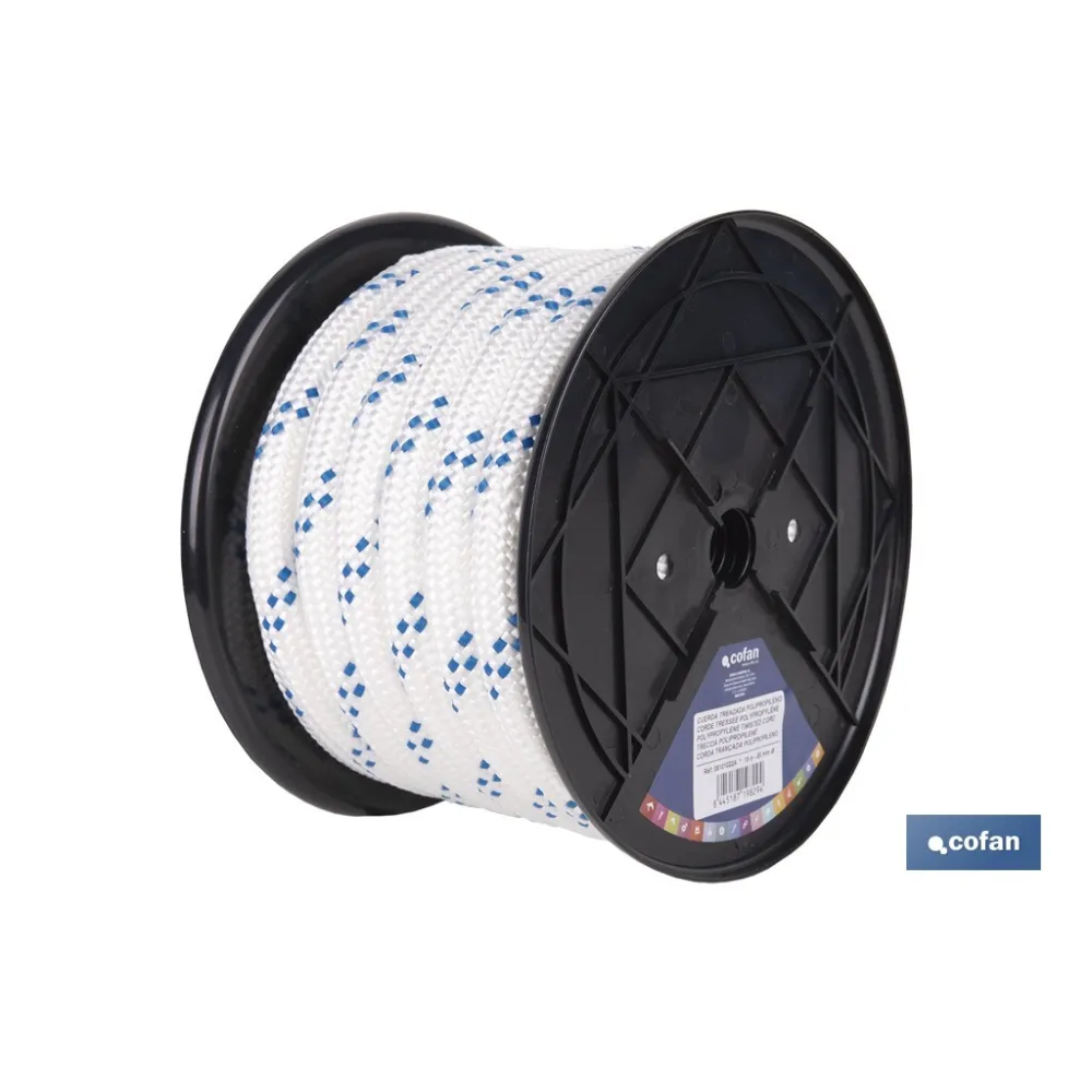 Comprar CUERDA TRENZADA POLI 20MM 15 MTS (P Cofan | almacendeferreteriacor.es