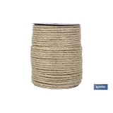 Comprar CUERDA SISAL 4 CABOS 18 MM 25 MTS N Cofan | almacendeferreteriacor.es