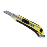 CUTTER CUCHILLA INTERCAMBIABLE (18 MM)