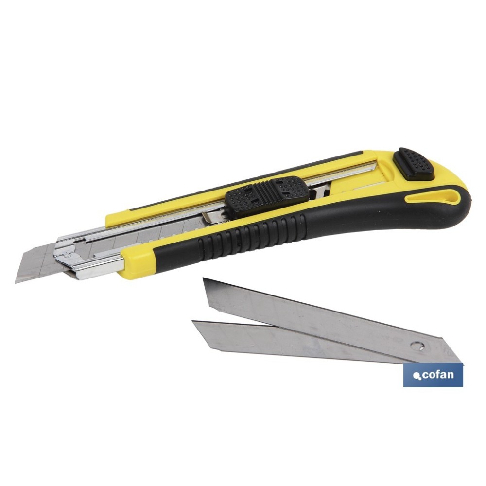 CUTTER CUCHILLA INTERCAMBIABLE (18 MM)