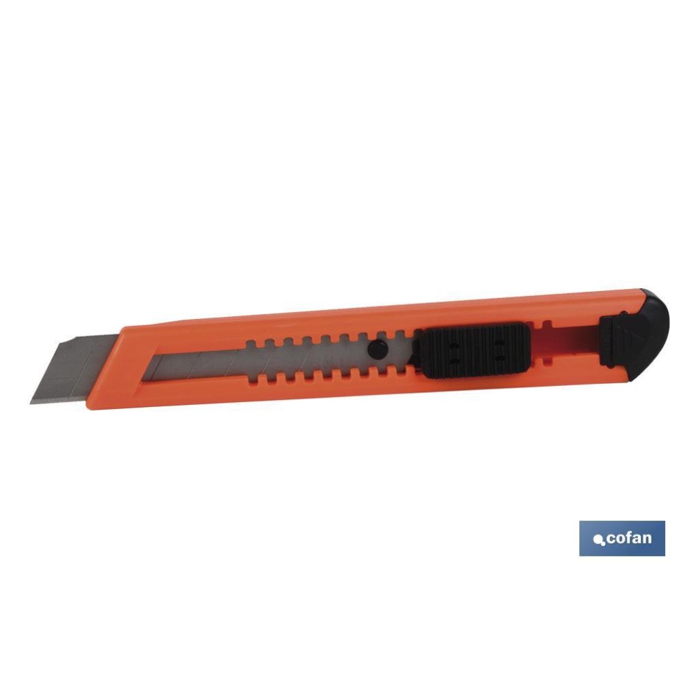 CUTTER STANDAR EN ABS (18 X 100 MM)